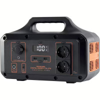 Портативна зарядна станція Hanstars HP1000A LiFePo4 1000W/768Wh Чорний (Black/Orange)