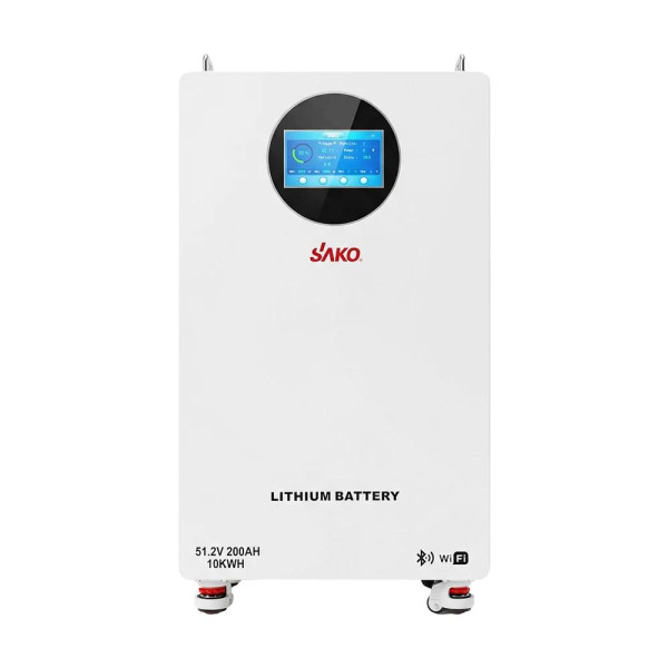 Комплект резервного живлення 5 кВт 10,24 кВт·год Megarevo 05KL1D + Sako Li-Sun SK-51.2V200Ah