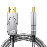 Кабель оптичний армований HDMI 2.0 100m Dtech DT-HF8100K