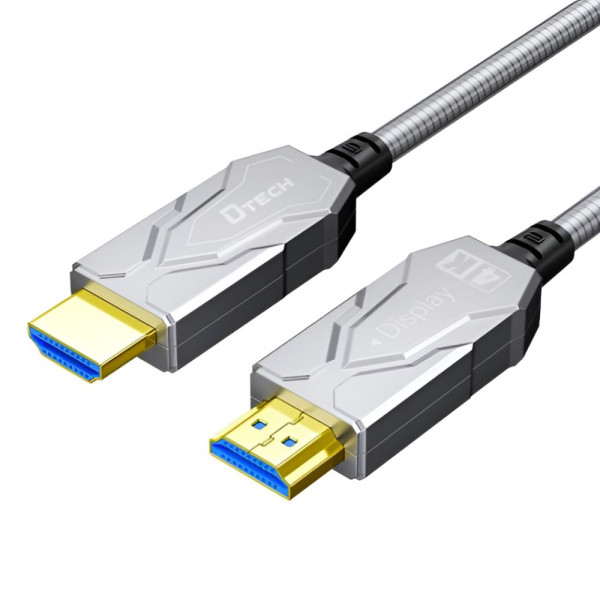 Кабель оптичний армований HDMI 2.0 60m Dtech DT-HF2060K