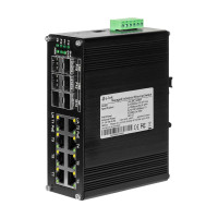 PoE-комутатор 14-портовий керований L2+ E-LINK ETH-IMC2408MP гігабітний