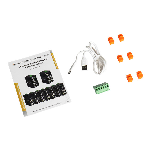 PoE-комутатор 14-портовий керований L2+ E-LINK ETH-IMC2408MP гігабітний