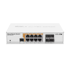 Керований комутатор L2/L3 (RouterOS) MikroTik CRS112-8P-4S-IN