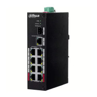 PoE-комутатор 10-портовий некерований Dahua DH-PFS3110-8ET-96