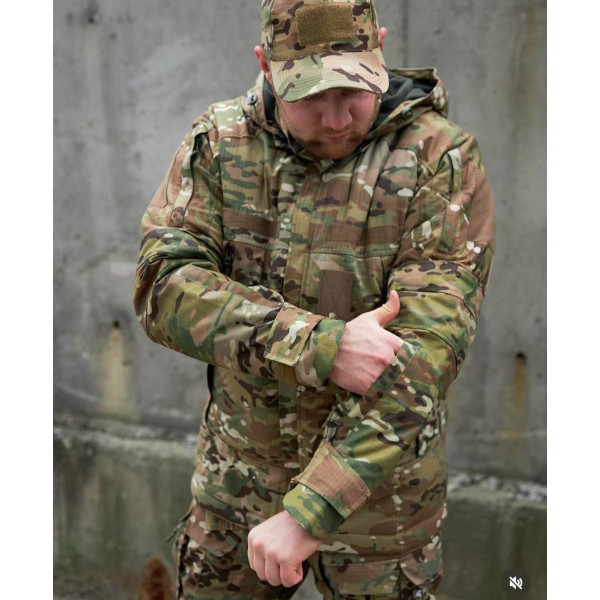 Бушлат зимовий тактичний Stryker Мультикам (Multicam) Бушлат зимовий тактичний Stryker Мультикам (Multicam)