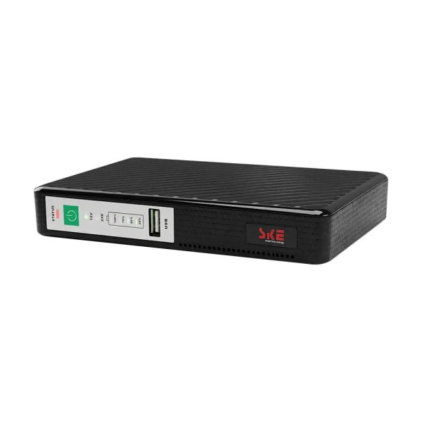 Комплект безперебійного зв'язку: WiFi 7 Mesh-маршрутизатор Cudy WR6500H + Mini UPS SKE POE-432N 8800mAh 5V/9V/12V/15V/24V/PoE