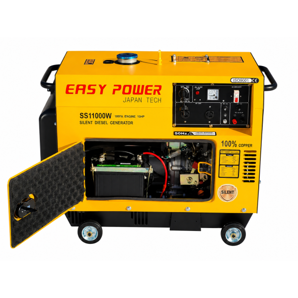 Генератор дизельний однофазний Easy Power SS11000W 5.5 кВт