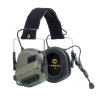 Наушники активные тактические EARMOR M32 Оливковый (Ranger Green)