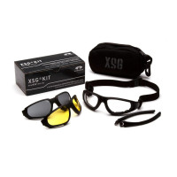 Захисні тактичні окуляри зі змінними лінзами Pyramex XSG Kit Anti-Fog