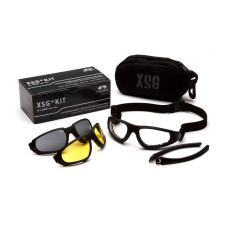 Захисні тактичні окуляри зі змінними лінзами Pyramex XSG Kit Anti-Fog