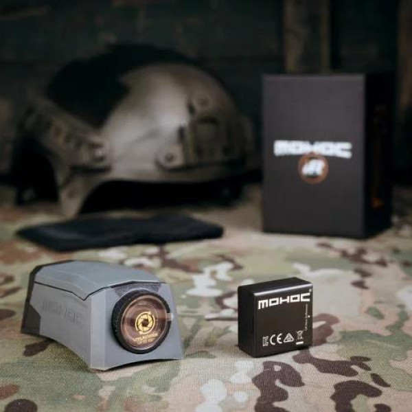 Тактична нашлемна екшн камера MOHOC IR Чорний (Black)