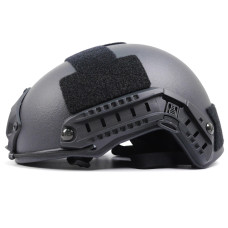 Баллистический шлем FAST Helmet NIJ IIIA 2 поколения Черный (Black)
