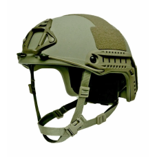 Баллистический шлем FAST Helmet NIJ IIIA 2 поколения Оливковый (Ranger Green)