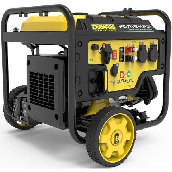 Генератор газобензиновий інверторний Champion CPG4000DHY-DF-EU 3.6 кВт