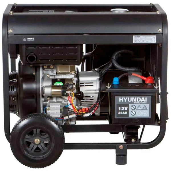 Дизельний генератор Hyundai DHY 8500LE 7.2 кВт