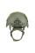 Балістичний шолом ALPINE CROWN MICH TWERON KEVLAR Оливковий (Ranger Green)