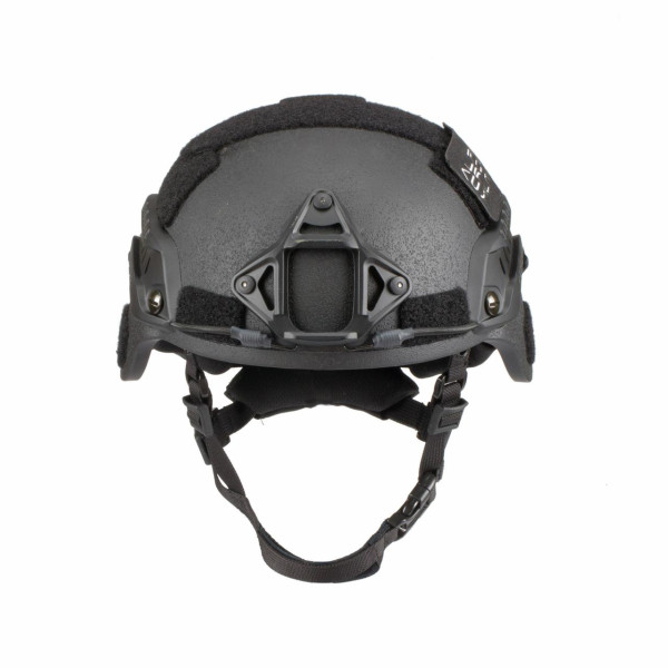 Балістичний шолом ALPINE CROWN MICH TWERON KEVLAR Чорний (Black)