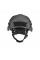 Балістичний шолом ALPINE CROWN MICH TWERON KEVLAR Чорний (Black)