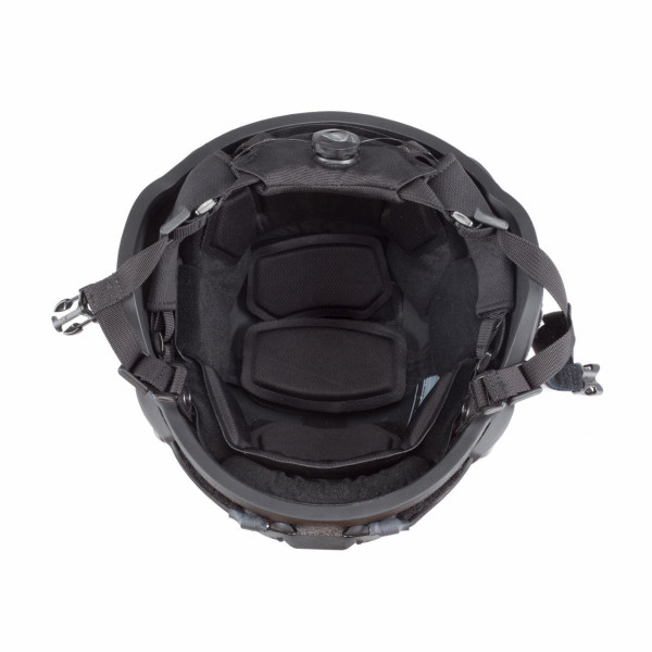 Балістичний шолом ALPINE CROWN MICH TWERON KEVLAR Чорний (Black)