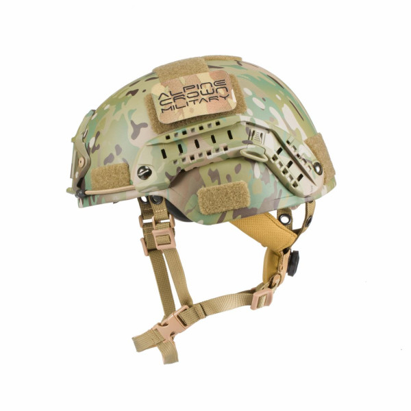 Балістичний шолом ALPINE CROWN MICH TWERON KEVLAR CP Мультикам (Multicam)
