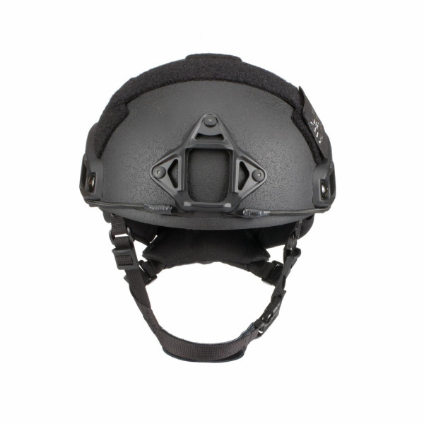 Балістичний шолом ALPINE CROWN FAST TWERON KEVLAR CP Чорний (Black)