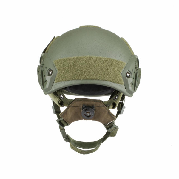 Балістичний шолом ALPINE CROWN FAST TWERON KEVLAR CP Оливковий (Ranger Green)