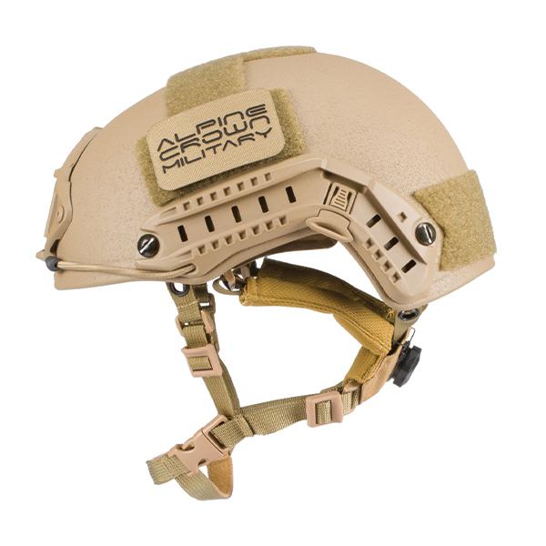Балістичний шолом ALPINE CROWN FAST TWERON KEVLAR CP Койот (Coyote)
