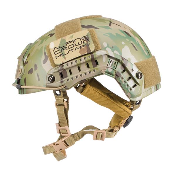 Балістичний шолом ALPINE CROWN FAST TWERON KEVLAR CP Мультикам (Multicam)