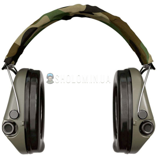Наушники активные тактические шумоподавляющие Supreme Pro X Оливковый (Ranger Green)
