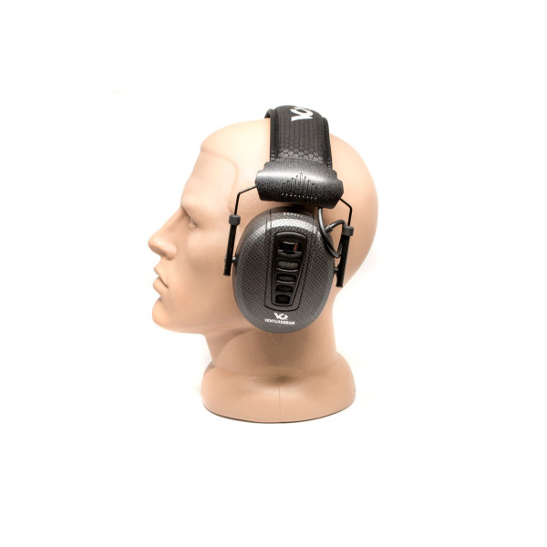 Активні протишумні захисні навушники Venture Gear Clandestine Графіт (Graphite)