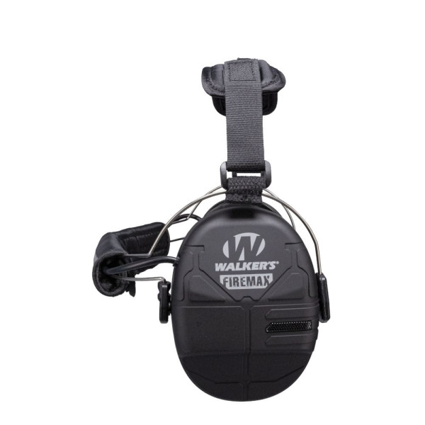 Навушники активні тактичні шумоподавлюючі WALKER'S FireMax Muff Behind The Neck (GWP-DFM-BTN) Чорний (Black)