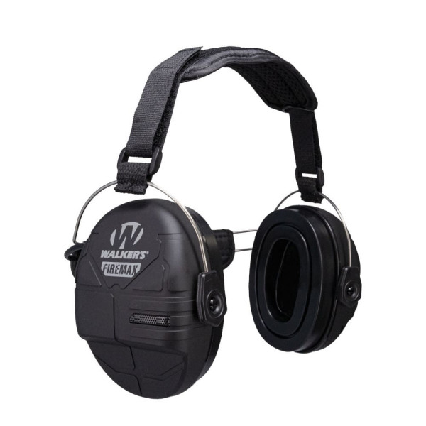 Навушники активні тактичні шумоподавлюючі WALKER'S FireMax Muff Behind The Neck (GWP-DFM-BTN) Чорний (Black)