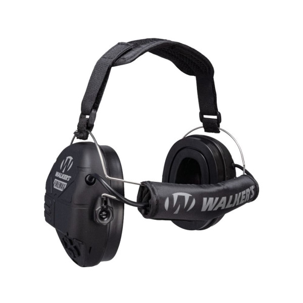Навушники активні тактичні шумоподавлюючі WALKER'S FireMax Muff Behind The Neck (GWP-DFM-BTN) Чорний (Black)
