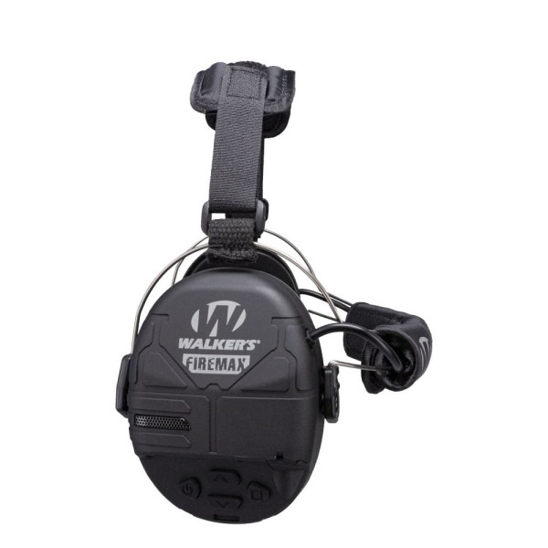 Навушники активні тактичні шумоподавлюючі WALKER'S FireMax Muff Behind The Neck (GWP-DFM-BTN) Чорний (Black)