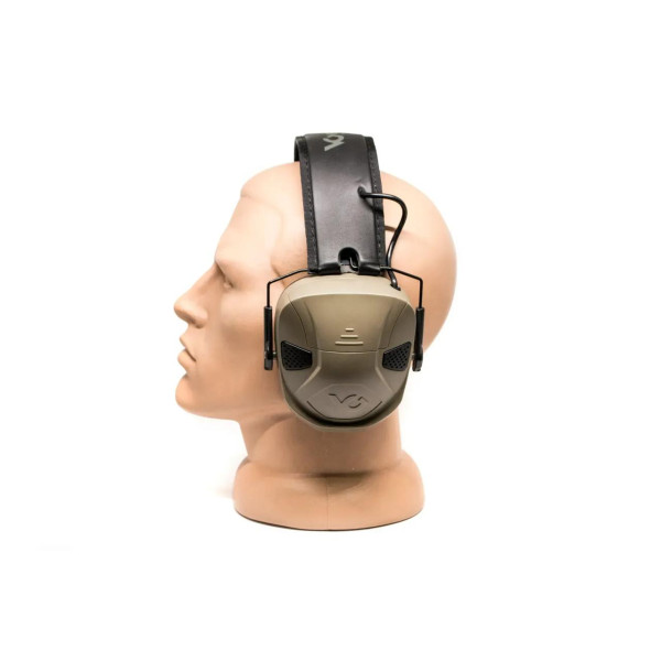 Активні протишумні захисні навушники Venture Gear Tactical AMP із Bluetooth Койот (Coyote)