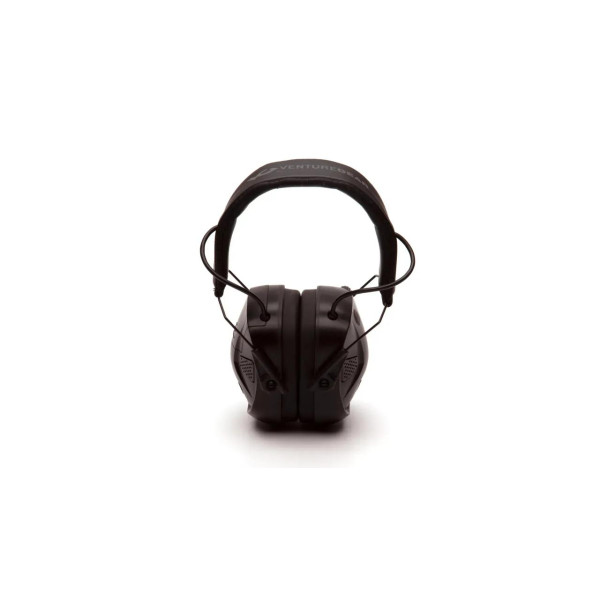 Активні протишумні захисні навушники Venture Gear Tactical AMP Чорний (Black)