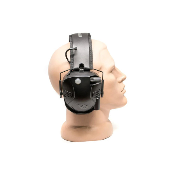Активні протишумні захисні навушники Venture Gear Tactical AMP Чорний (Black)