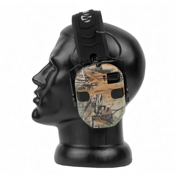Навушники активні тактичні шумоподавлюючі WALKER Razor Slim Quad Electronic Muffs Камуфляж (Camouflage)