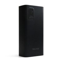 Повербанк (УМБ) зовнішній акумулятор WALKER WB-730 30000mAh Чорний (Black)