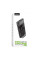 Повербанк (УМБ) зовнішній акумулятор WALKER WB-615 10000mAh Чорний (Black)