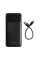 Повербанк (УМБ) зовнішній акумулятор WALKER WB-620 20000mAh Чорний (Black)