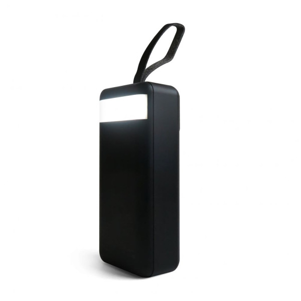 Повербанк (УМБ) зовнішній акумулятор WALKER WB-630 30000mAh Чорний (Black)