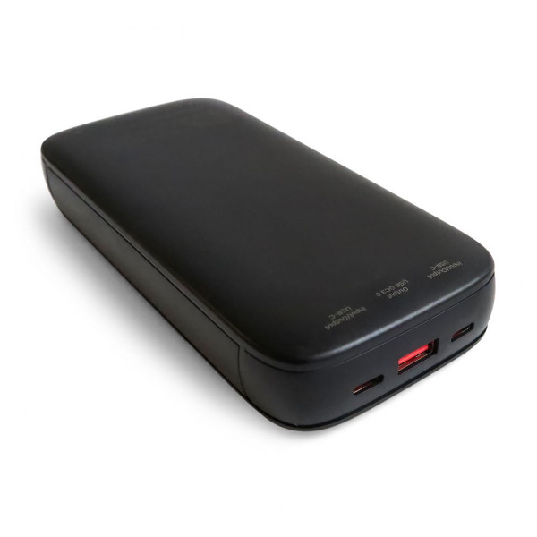 Повербанк (УМБ) зовнішній акумулятор WALKER WB-830 20000mAh Чорний (Black)