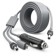 Універсальний кабель 3в1 (Type-C/DC/прикурювач) 5 м