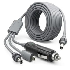 Універсальний кабель 3в1 (Type-C/DC/прикурювач) 5 м