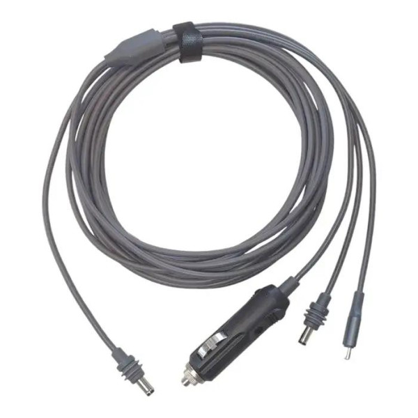 Універсальний кабель 3в1 (Type-C/DC/прикурювач) 5 м