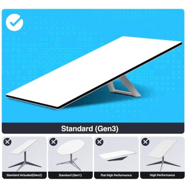 Кабель 70 м для Starlink Rectangular Satellite Gen3 V3 з комплектом конекторів IP68