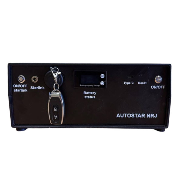 Зарядная станция NRJ Mini для Starlink Gen3/Starlink Mini Черный (Black)