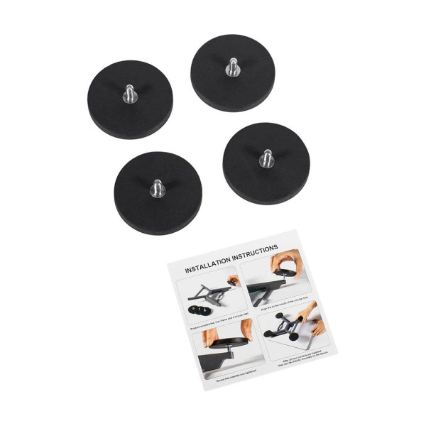 Кронштейн на магнитах E-NET SMM-03 на крышу автомобиля для Starlink Mini Серый (Grey)