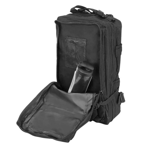 Тактичний рюкзак для виживання TRIZAND 8919 Чорний (Black)